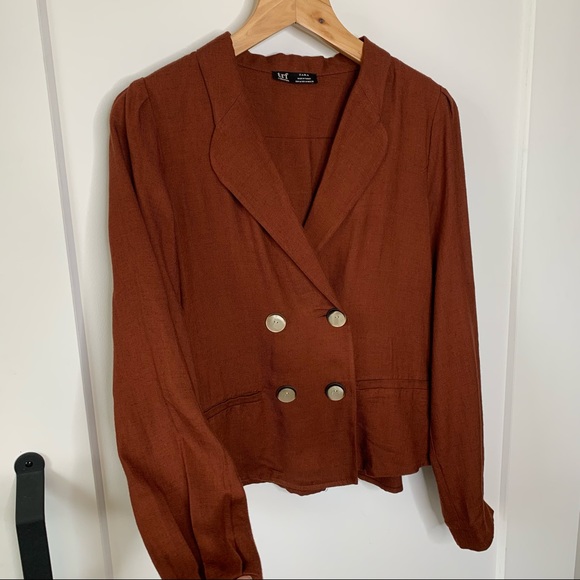 Zara Lose Light Blazer - Picture 5 of 9